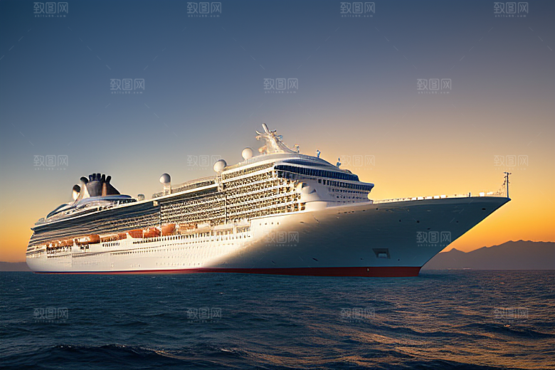 游轮海上航行的浪漫之旅