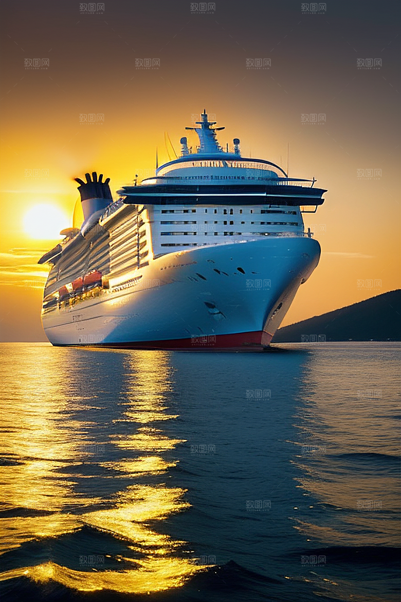 游轮海上航行的浪漫之旅