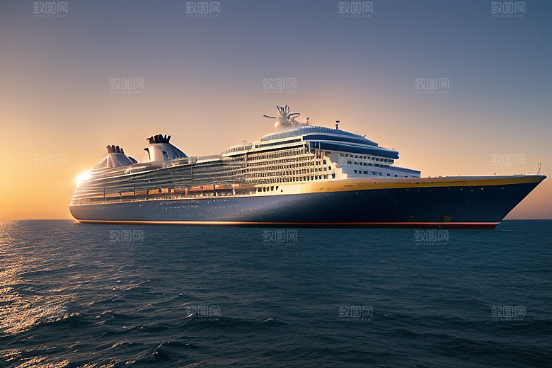 游轮海上航行的浪漫之旅