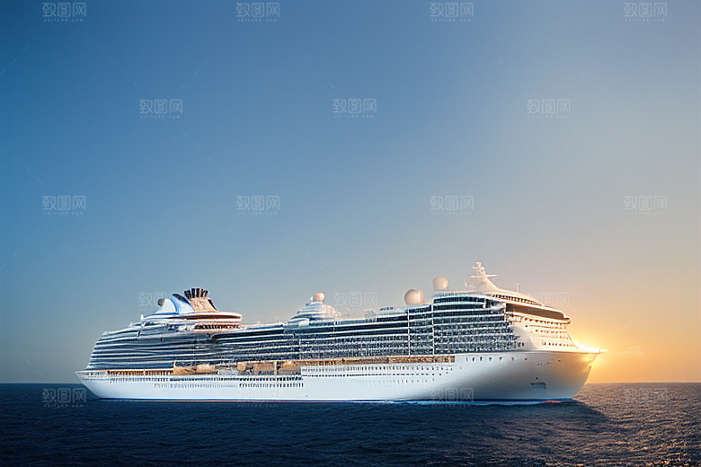 游轮海上航行的浪漫之旅
