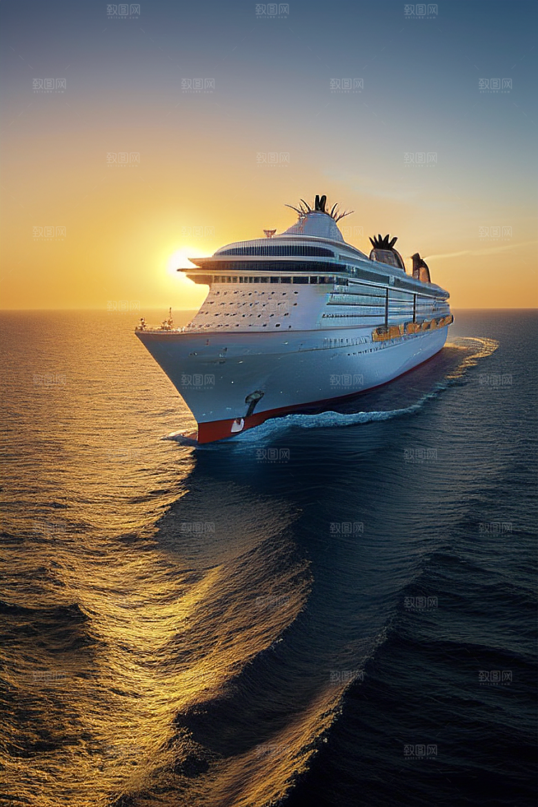 游轮海上航行的浪漫之旅