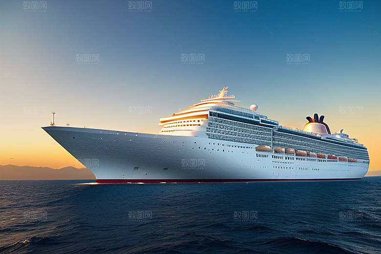 游轮海上航行的浪漫之旅