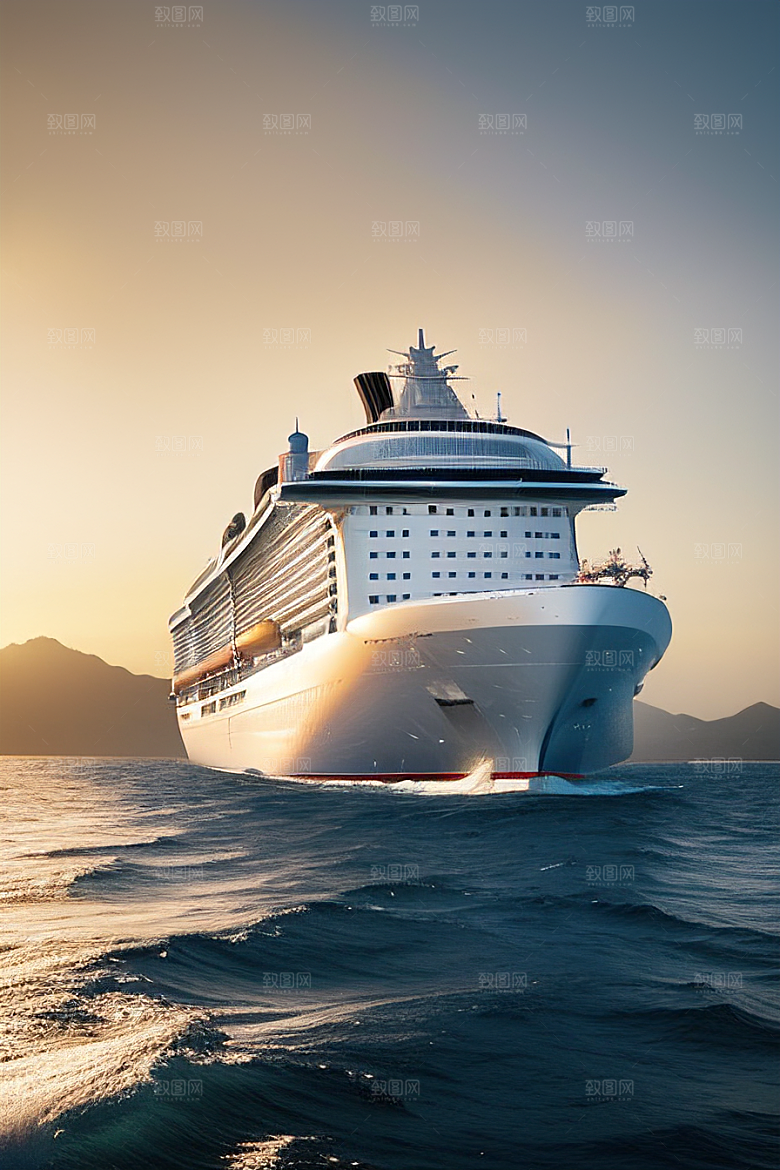 游轮海上航行的浪漫之旅