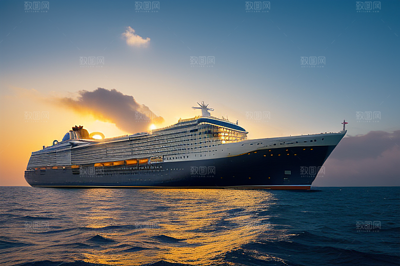 游轮海上航行的浪漫之旅