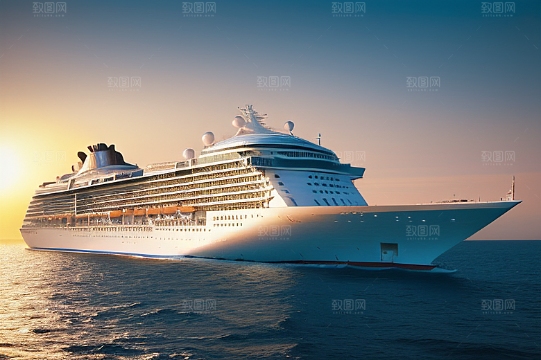 游轮海上航行的浪漫之旅