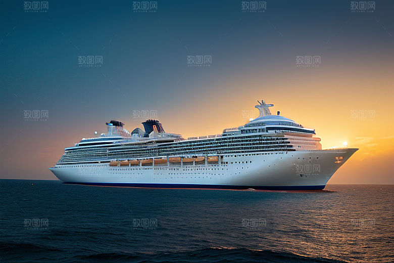 游轮海上航行的浪漫之旅