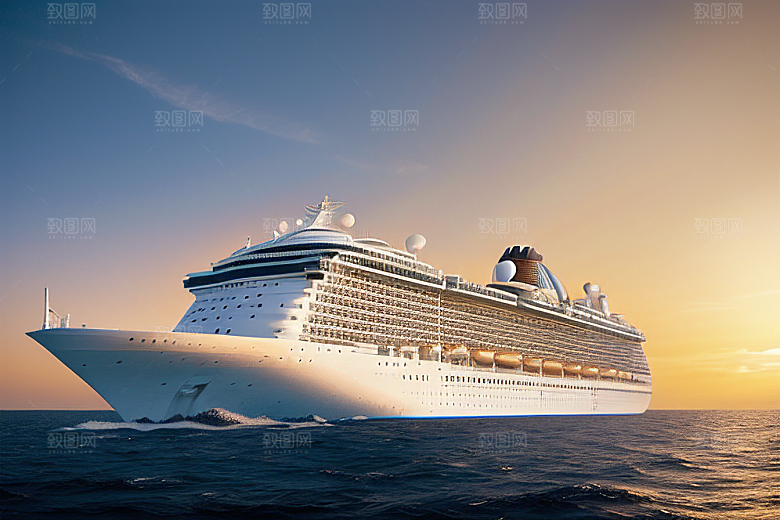 游轮海上航行的浪漫之旅