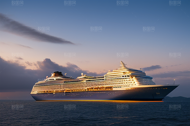 游轮海上航行的浪漫之旅