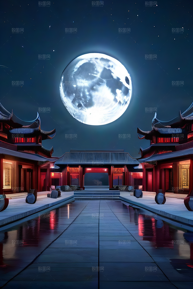 华美绝伦高清4K中国宫殿诗意画卷