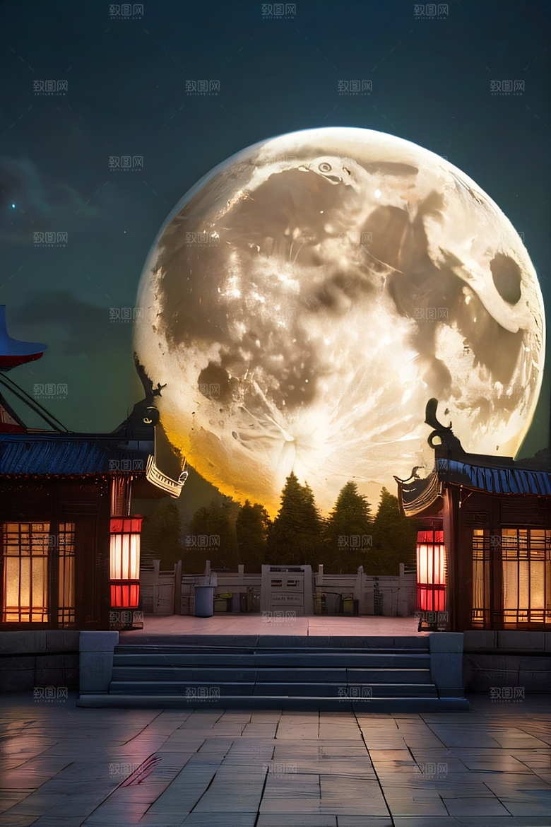 华美绝伦高清4K中国宫殿诗意画卷
