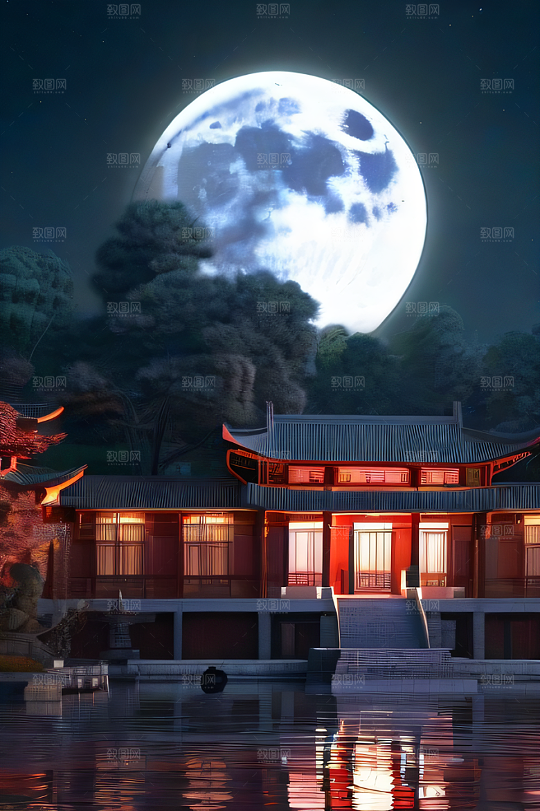 华美绝伦高清4K中国宫殿诗意画卷