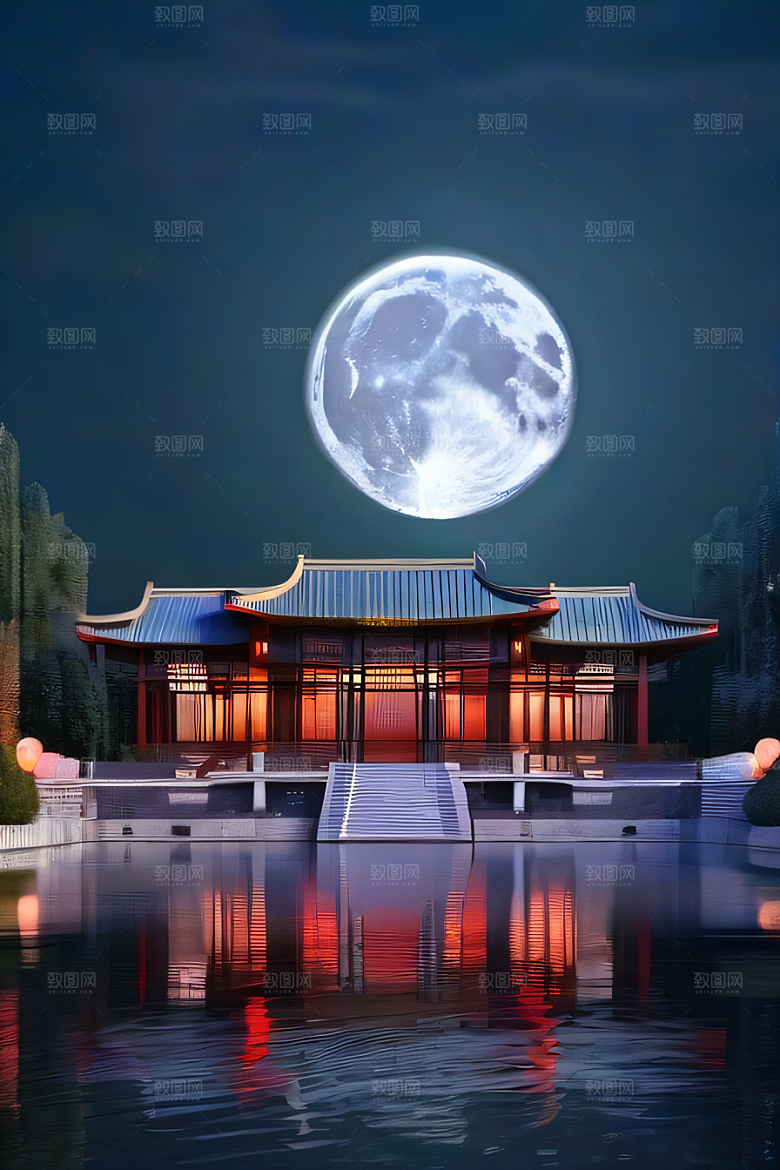 华美绝伦高清4K中国宫殿诗意画卷