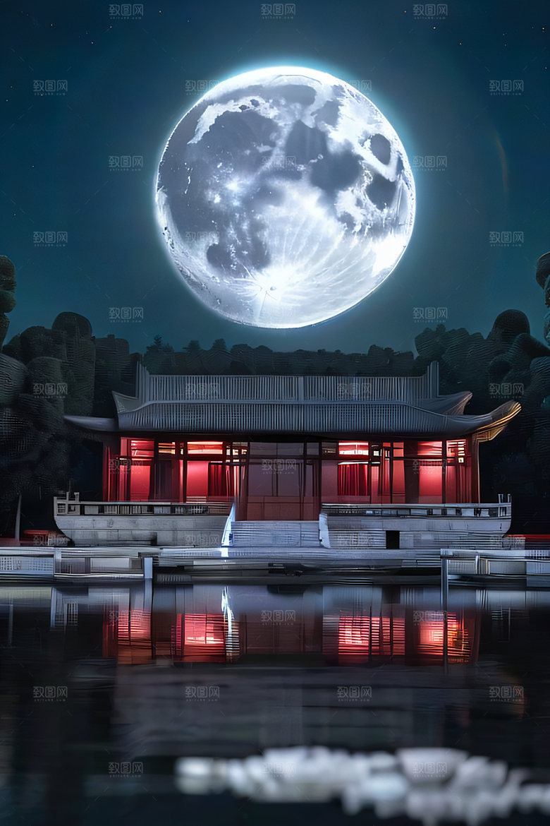 华美绝伦高清4K中国宫殿诗意画卷