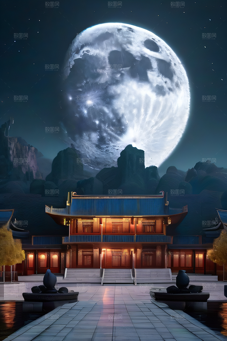 华美绝伦高清4K中国宫殿诗意画卷