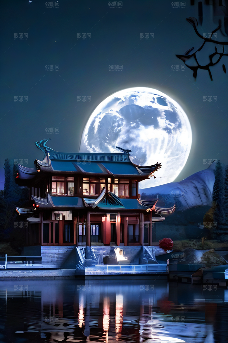 华美绝伦高清4K中国宫殿诗意画卷