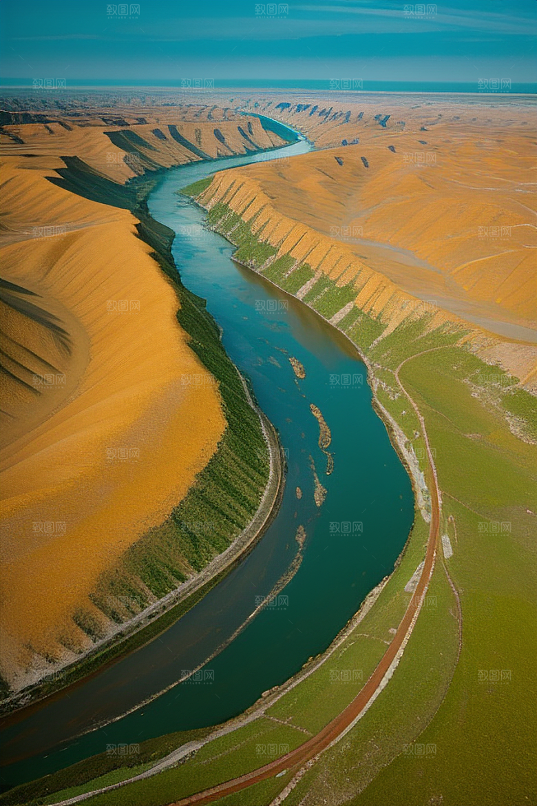 俯瞰黄河入海的旅行体验