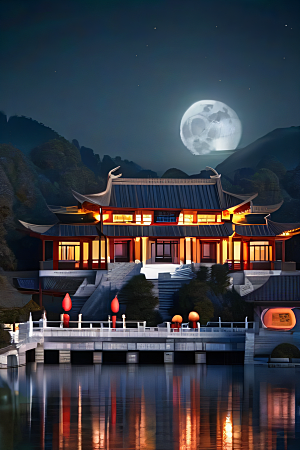 华美绝伦高清4K中国宫殿诗意画卷