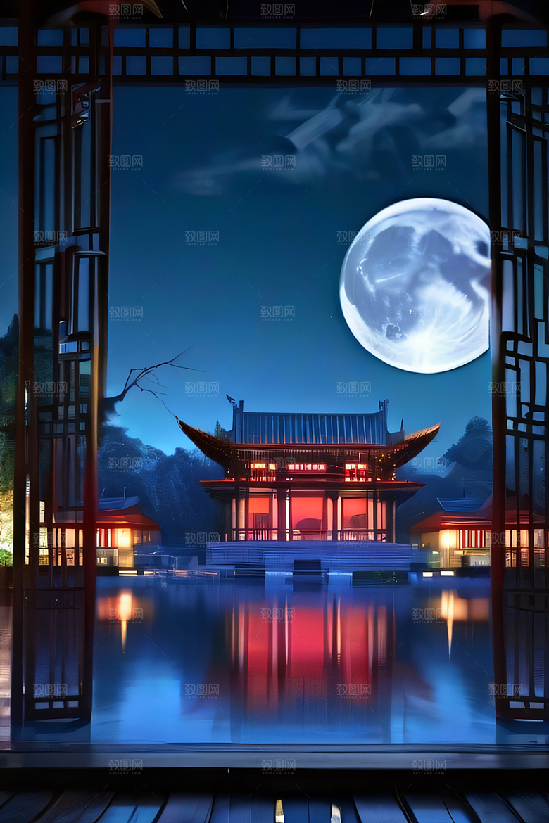 华美绝伦高清4K中国宫殿诗意画卷