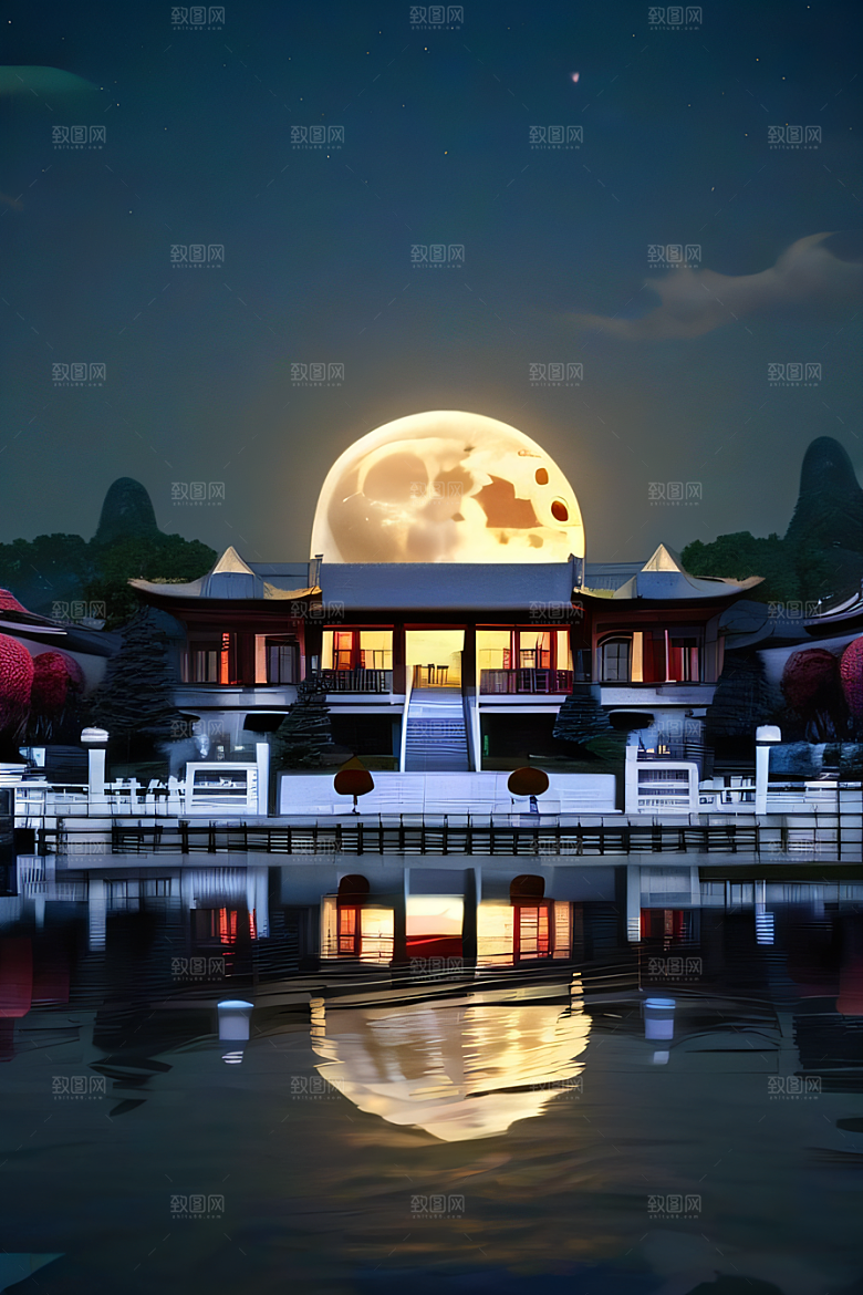 华美绝伦高清4K中国宫殿诗意画卷