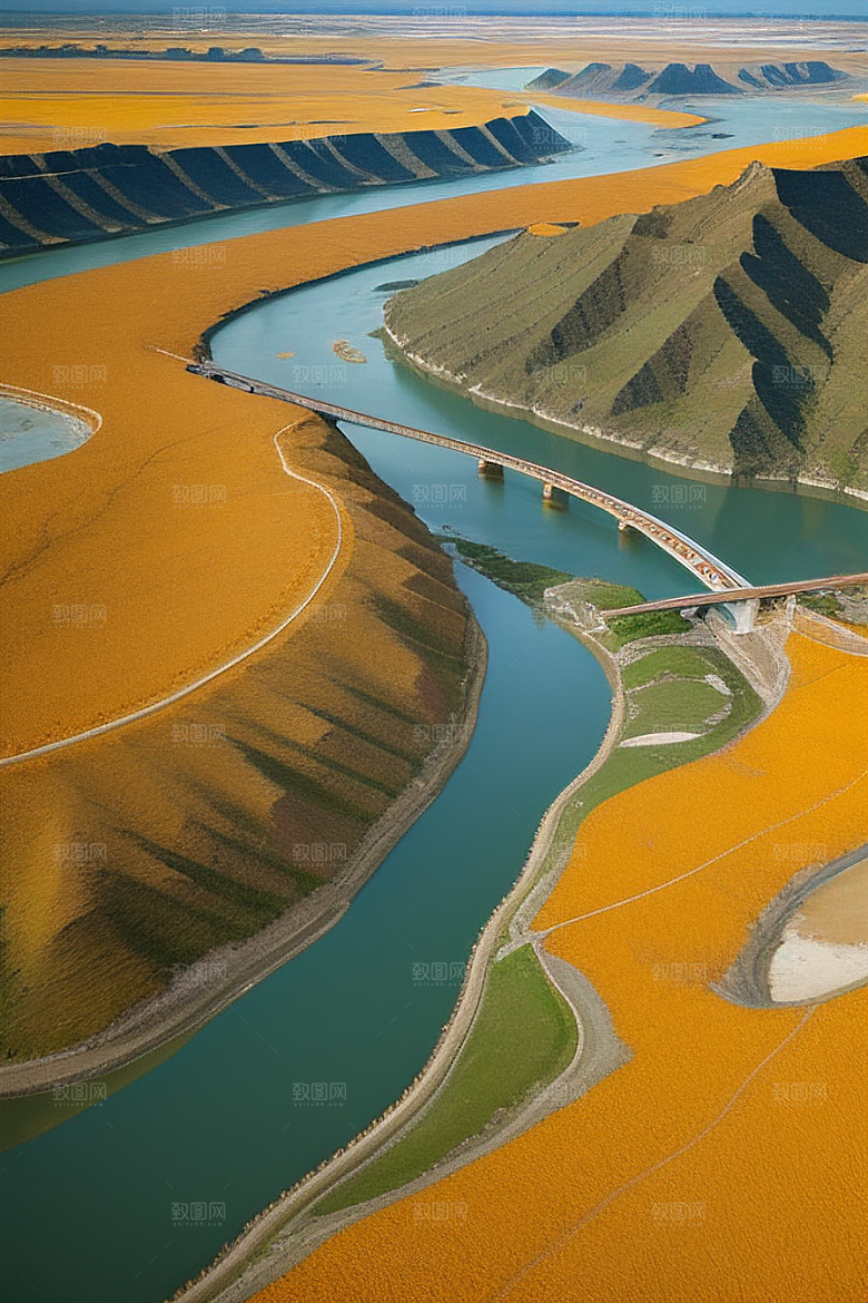 俯瞰黄河入海的旅行体验