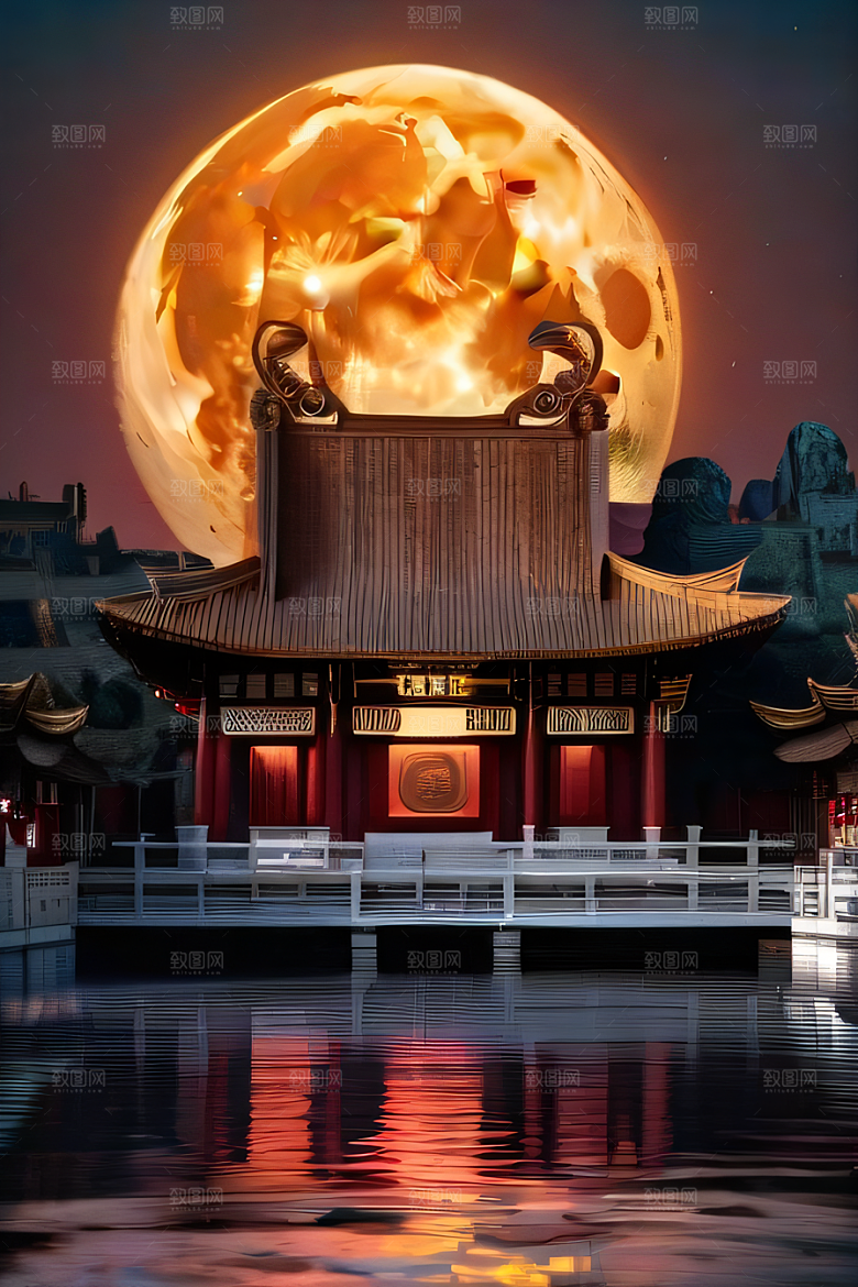 唯美意境富有中国风的宫殿艺术之站