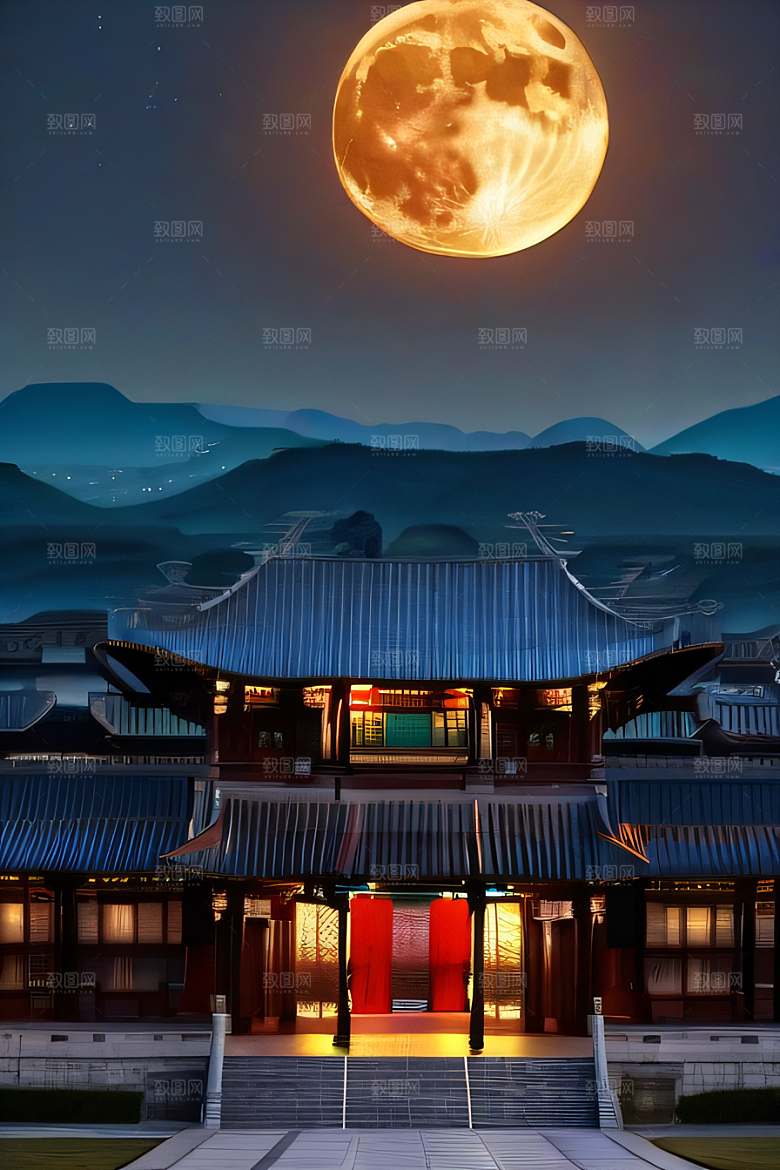 唯美意境富有中国风的宫殿艺术之站