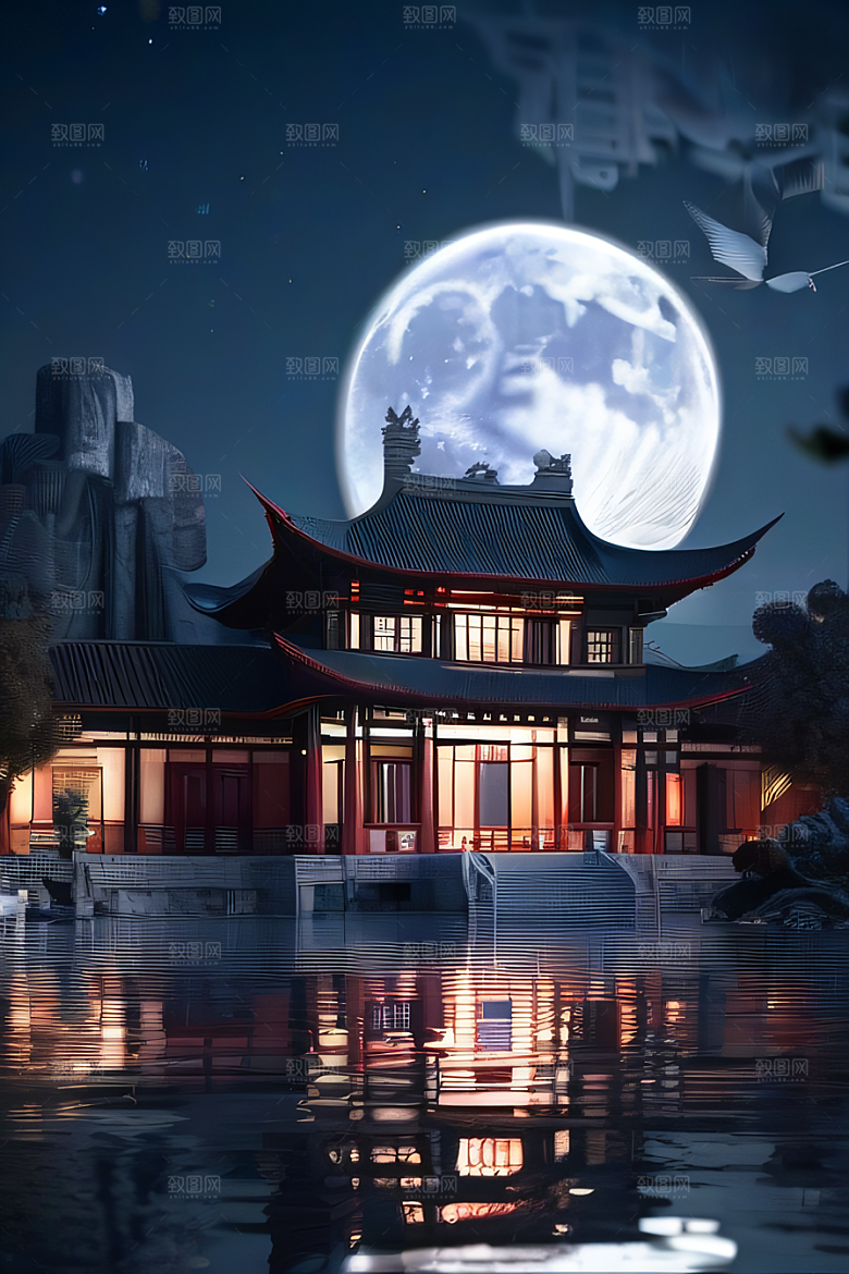 唯美意境富有中国风的宫殿艺术之站