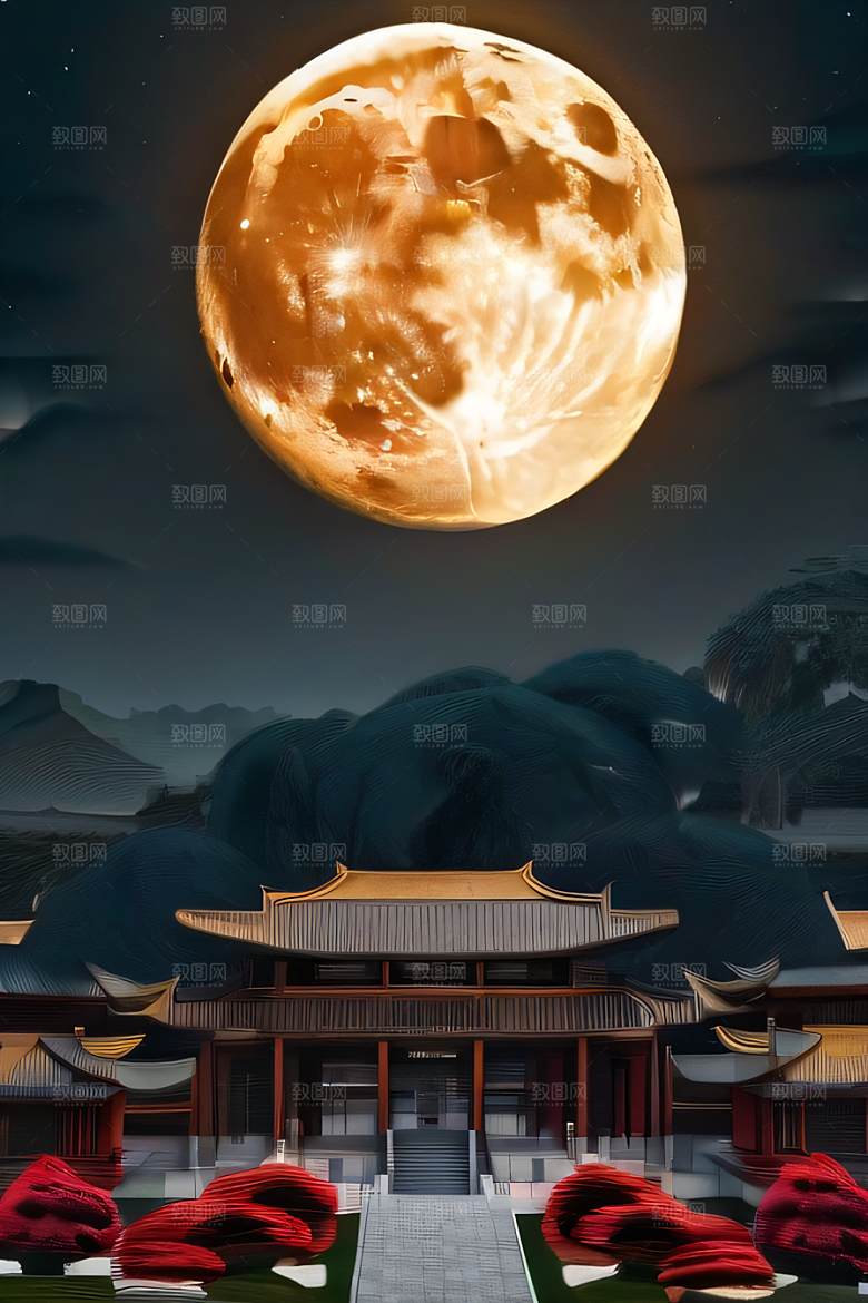 唯美意境富有中国风的宫殿艺术之站