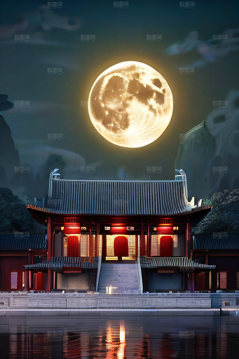 唯美意境富有中国风的宫殿艺术之站