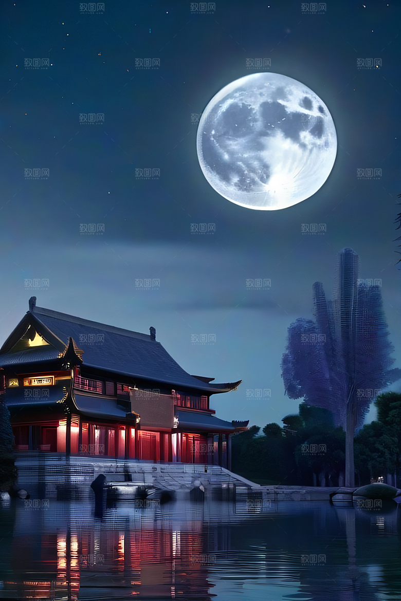 唯美意境富有中国风的宫殿艺术之站