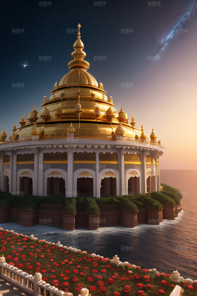 玫瑰宫殿梦幻般的浪漫