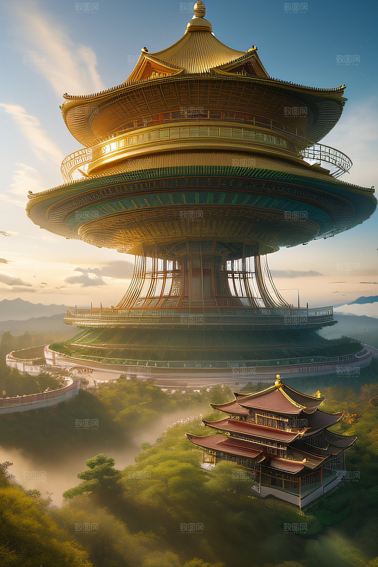 超高清风景全景呈现细节精细