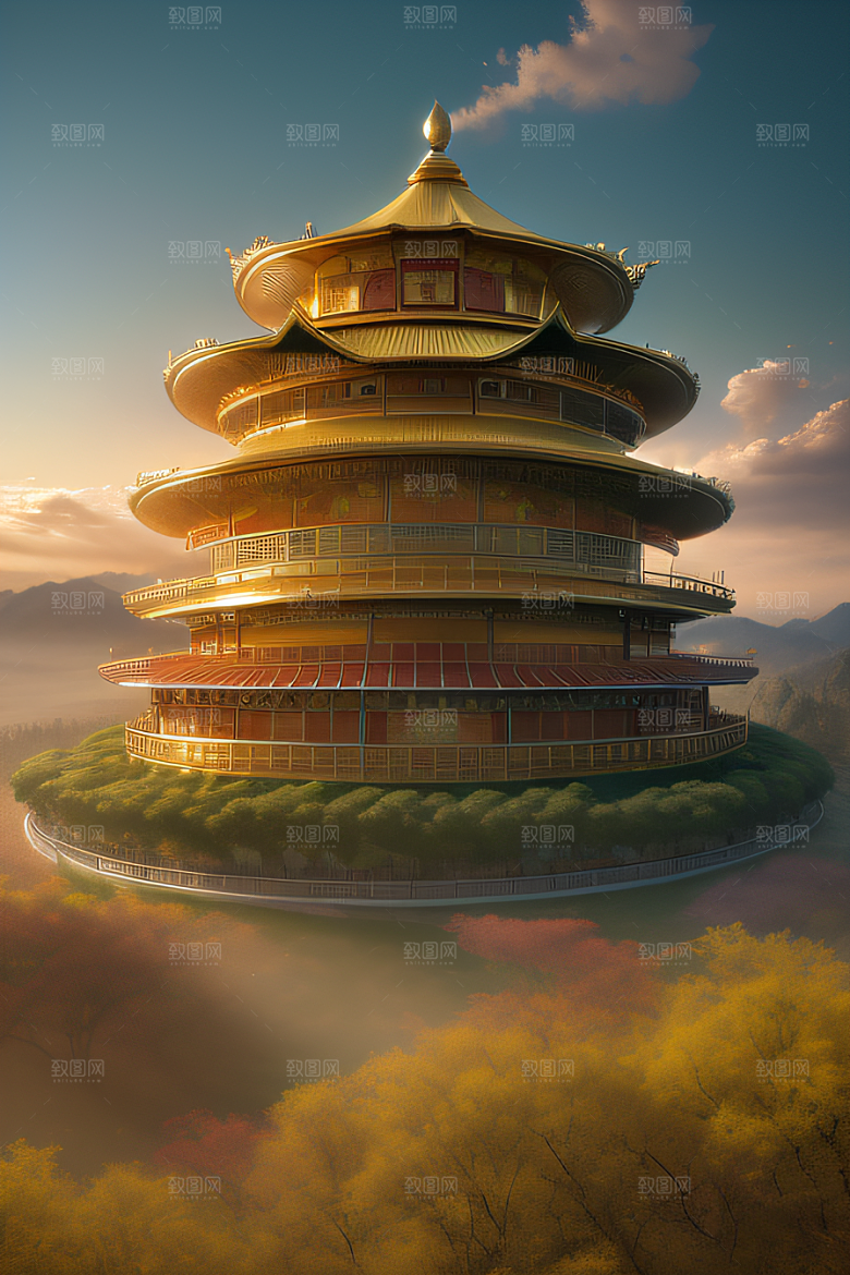超高清风景全景呈现细节精细