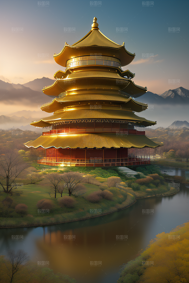 超高清风景全景呈现细节精细