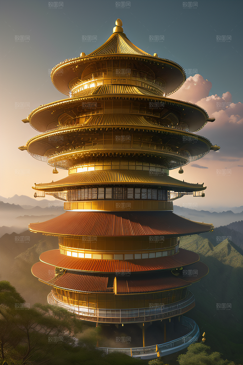 超高清风景全景呈现细节精细