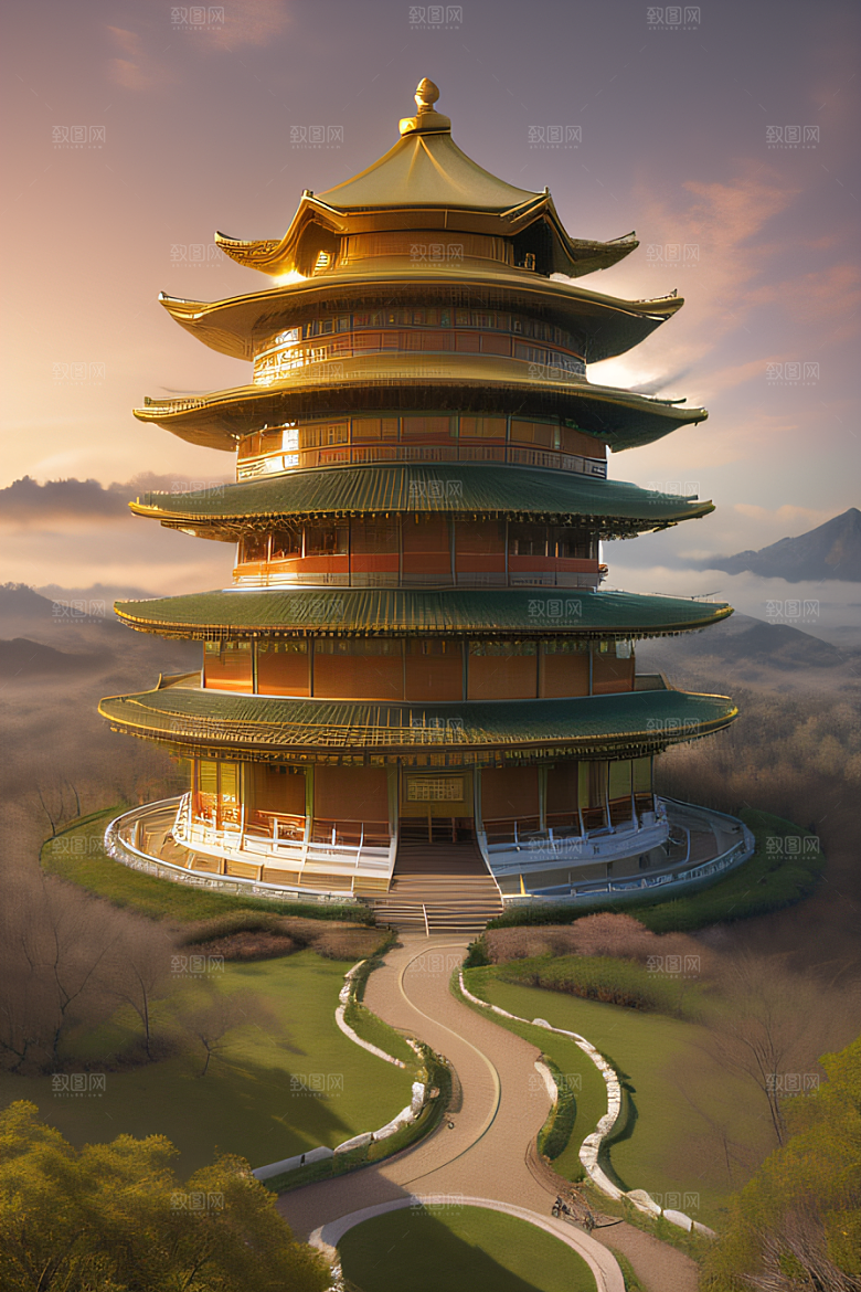 超高清风景全景呈现细节精细