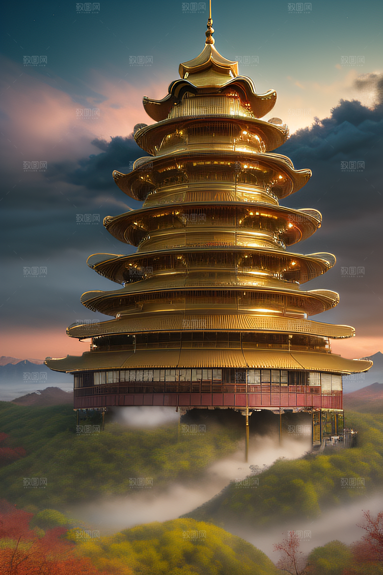 超高清风景全景呈现细节精细