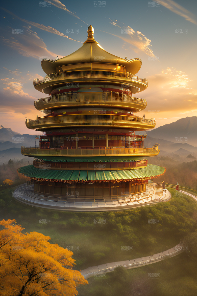 超高清风景全景呈现细节精细