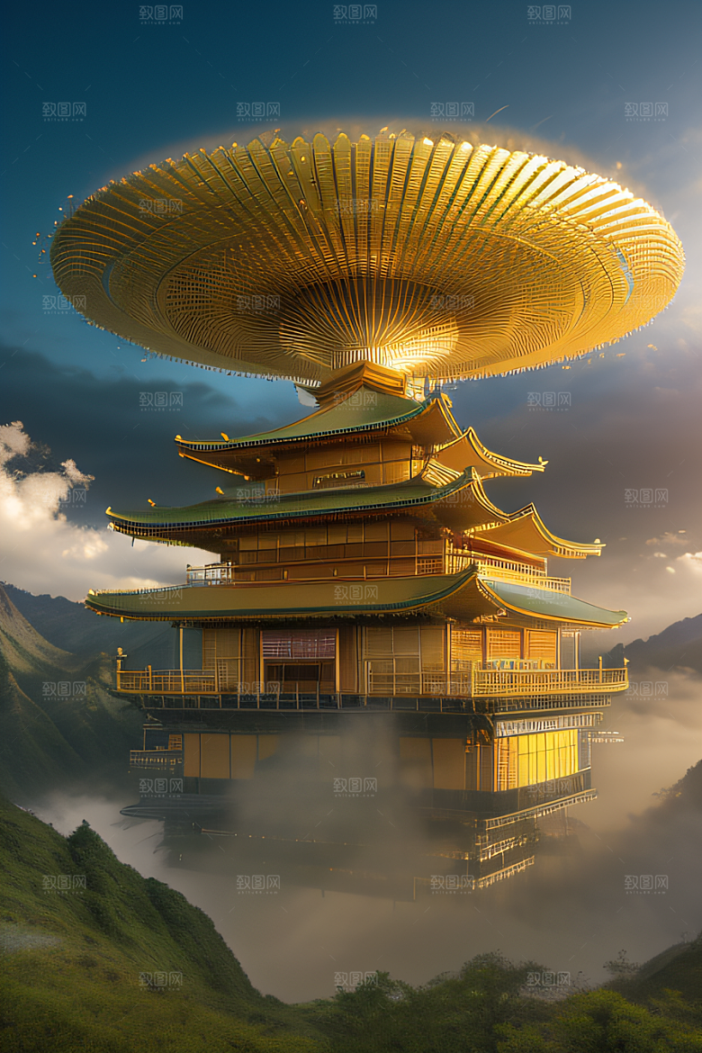 梦幻宫殿金光闪耀超高清像素