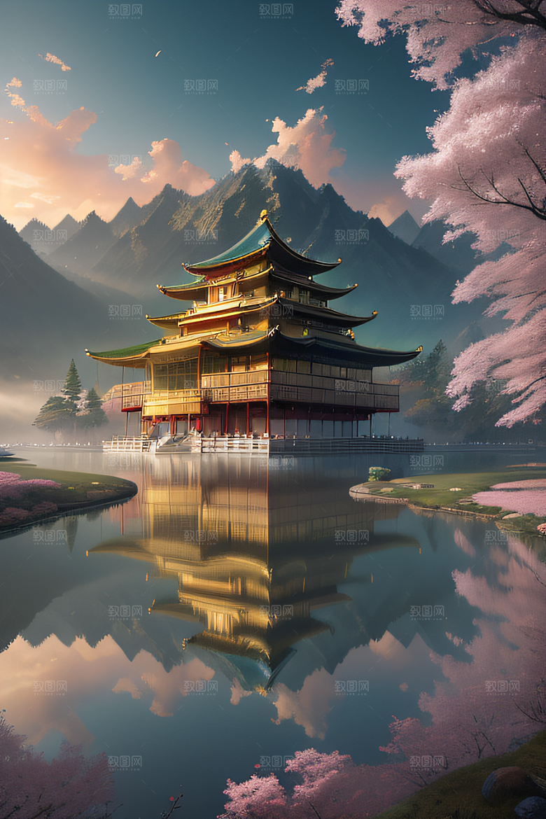 超高清风景全景呈现细节精细