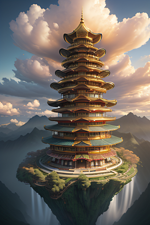 超高清风景全景呈现细节精细