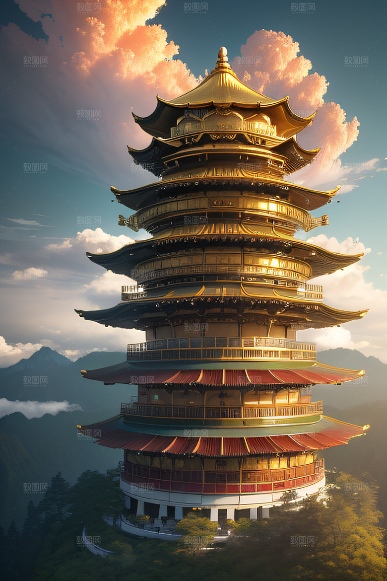超高清风景全景呈现细节精细