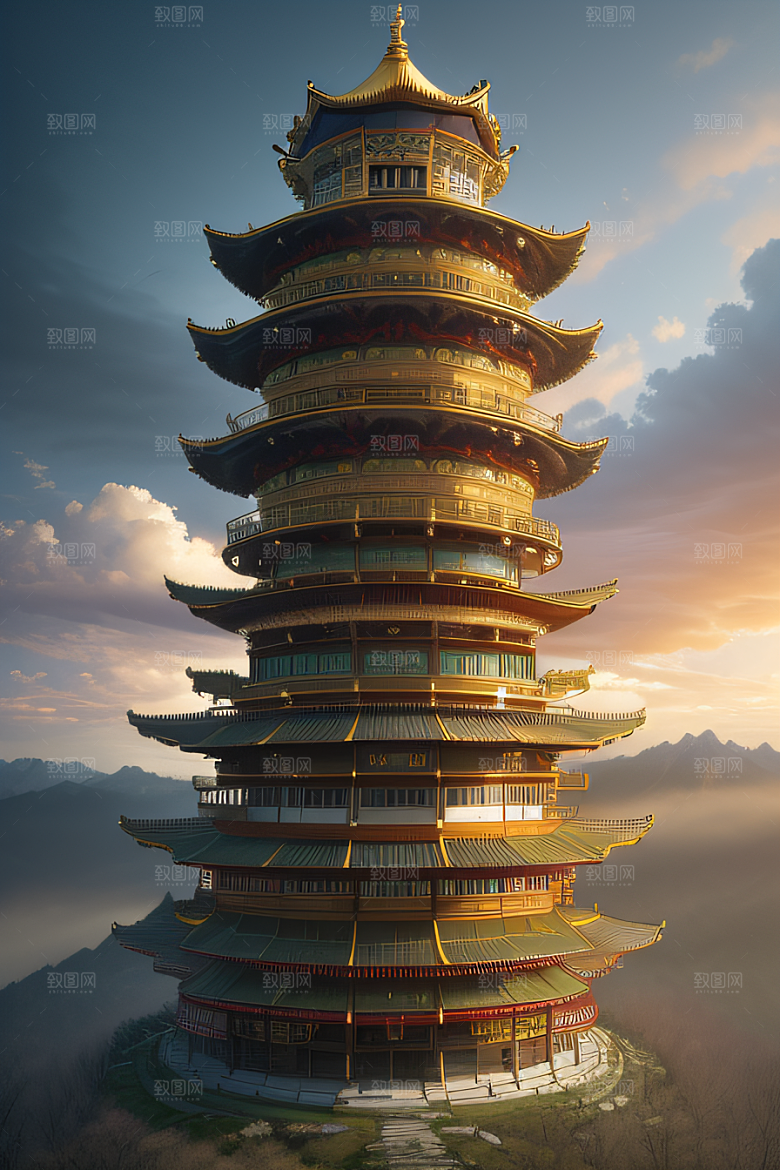 超高清风景全景呈现细节精细