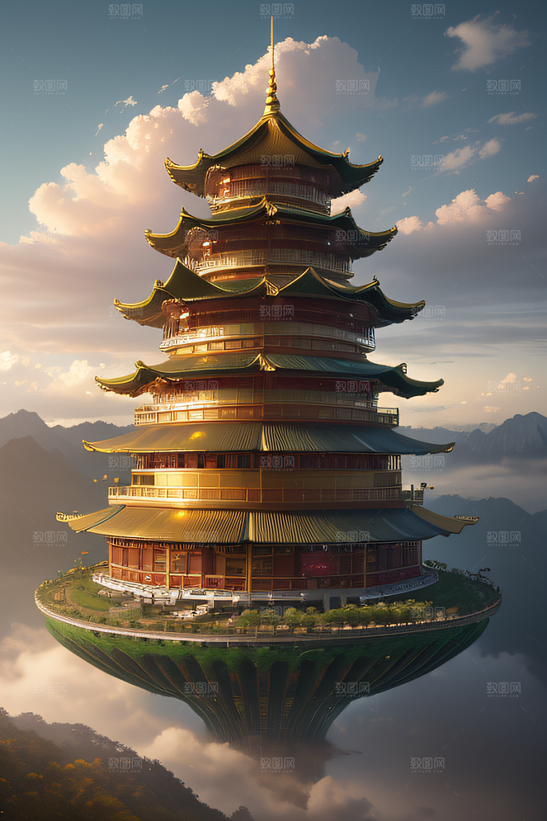 超高清风景全景呈现细节精细