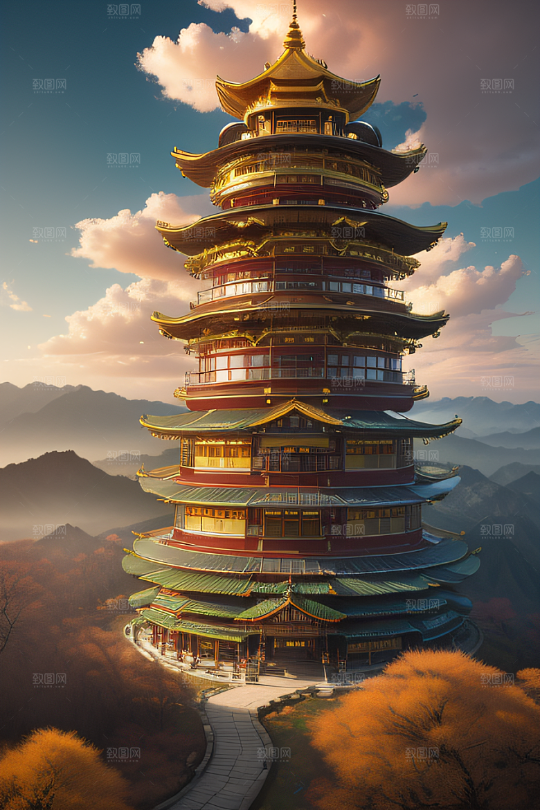 超高清风景全景呈现细节精细