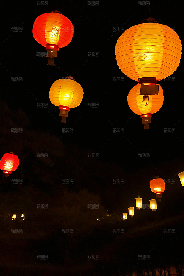 孔明灯祈福与情感寄托