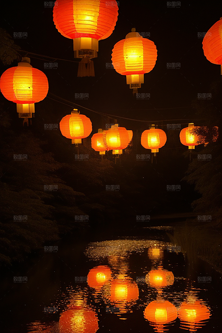 孔明灯祈福与情感寄托