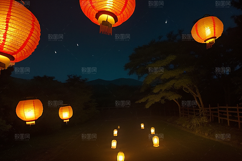 孔明灯祈福的民间传说