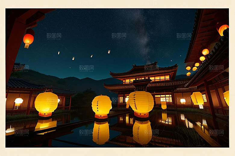 孔明灯祈福的民间传说