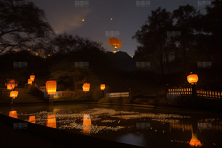 孔明灯祈福与信仰